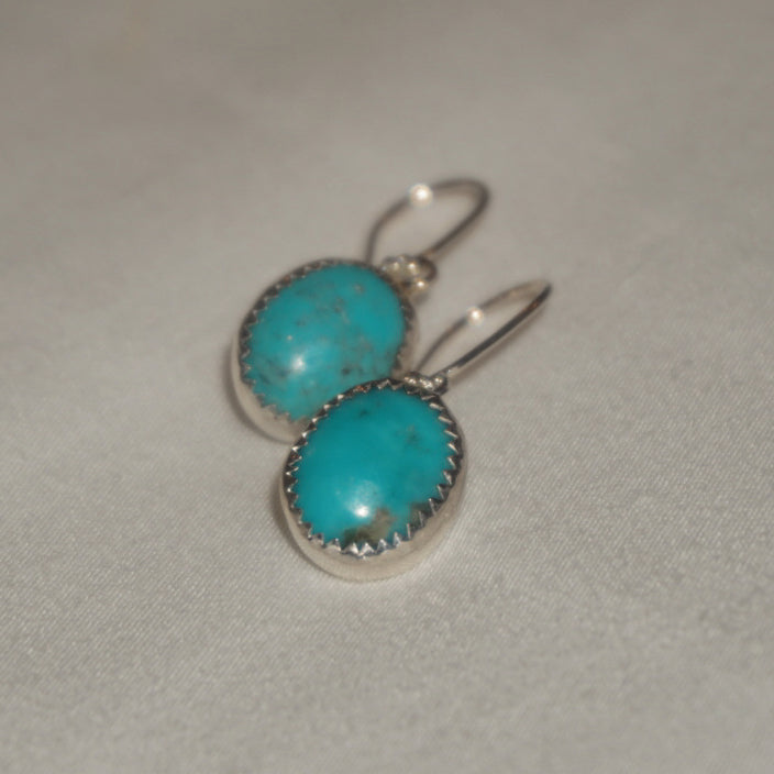 Sterling Silver Turquoise Earrings