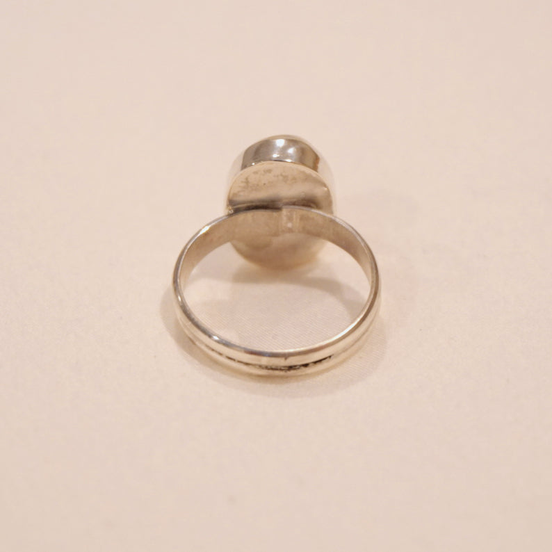 Sterling Silver Moonstone Ring