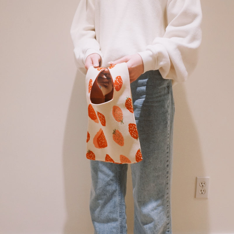 Vintage Strawberry Bag