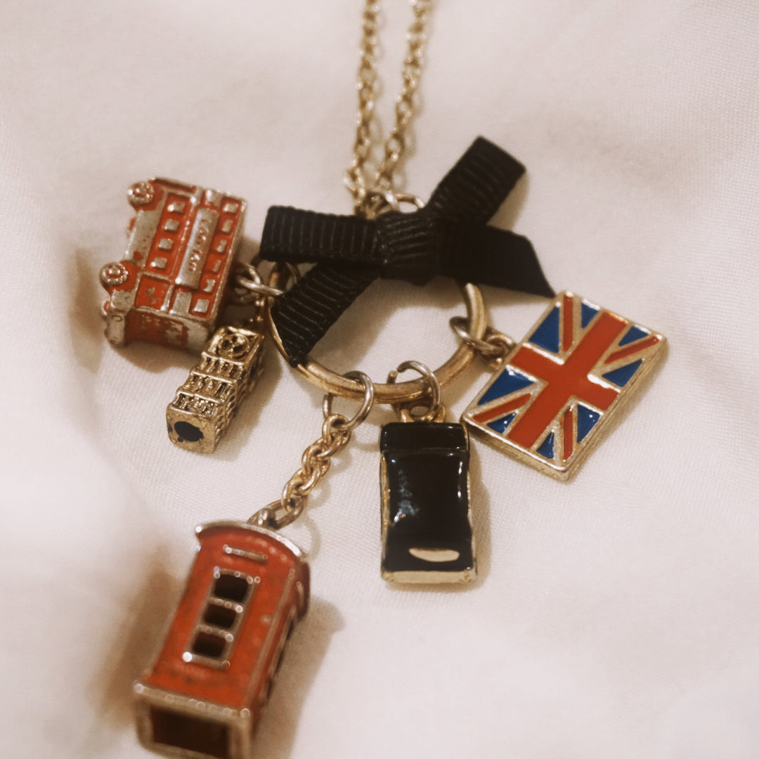 Vintage U.K. Charm Necklace