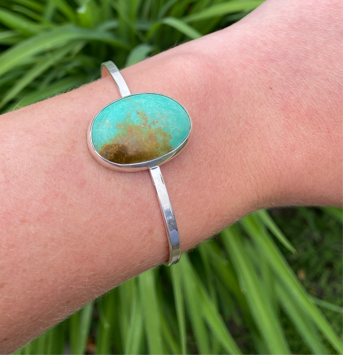 Sterling Silver Turquoise Cuff