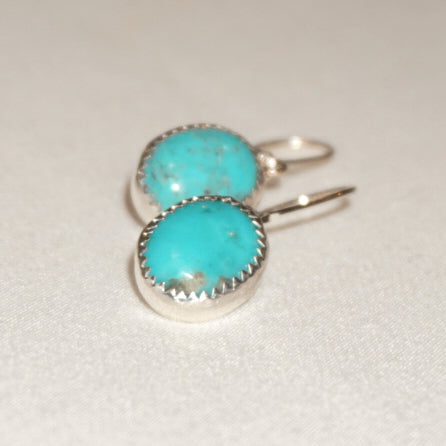 Sterling Silver Turquoise Earrings