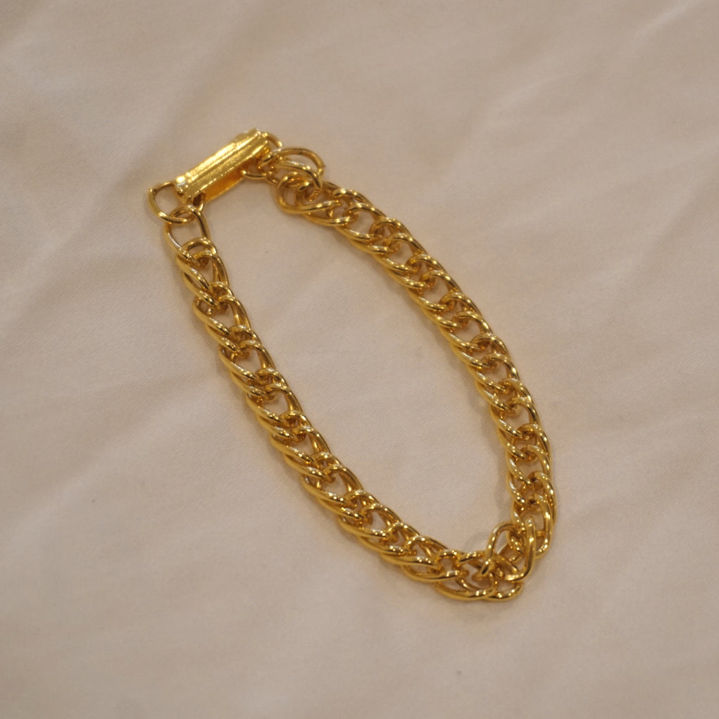 Vintage Gold Chain Bracelet