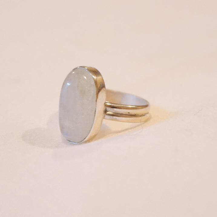 Sterling Silver Moonstone Ring