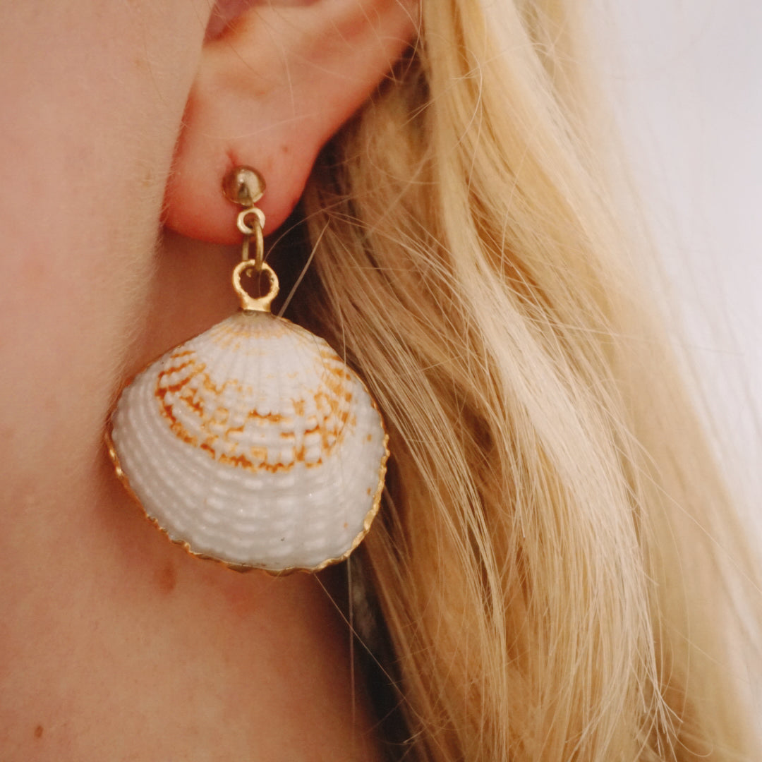 Vintage Shell Earrings