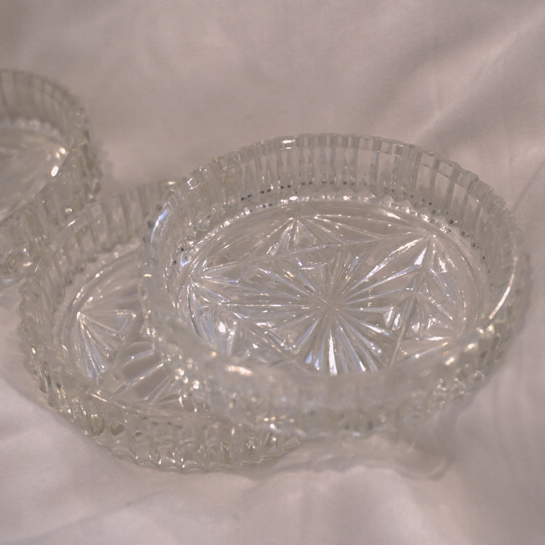 Vintage Glass Jewelry Holders