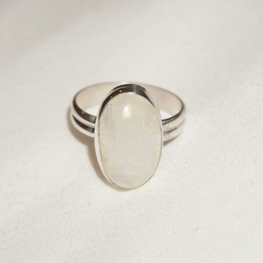 Sterling Silver Moonstone Ring