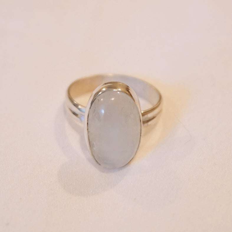 Sterling Silver Moonstone Ring