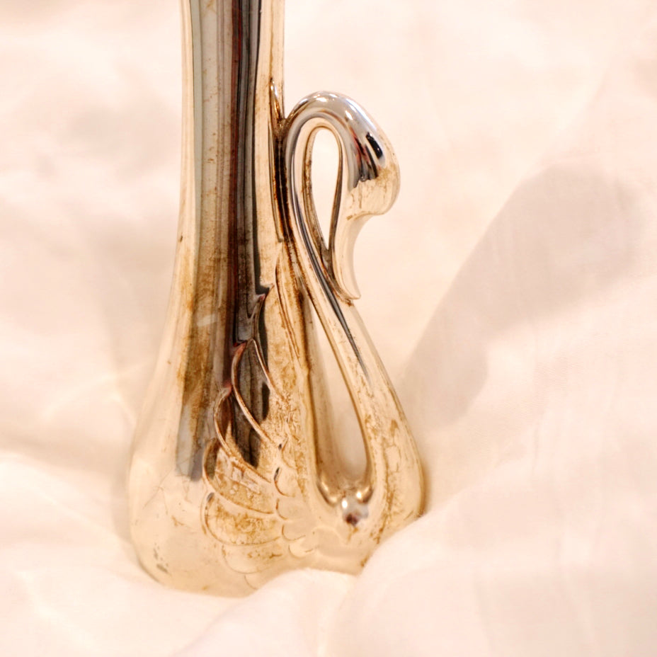 Vintage Swan Vase