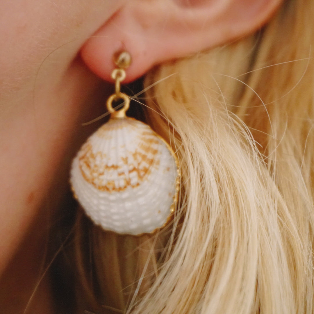 Vintage Shell Earrings