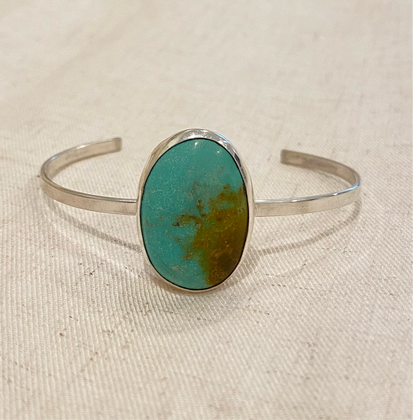 Sterling Silver Turquoise Cuff