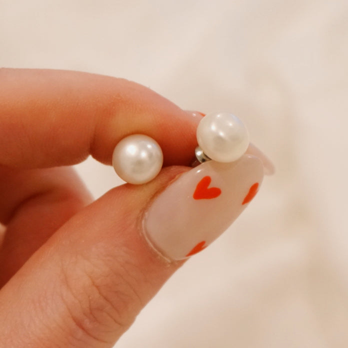 Vintage Freshwater Pearl Earrings